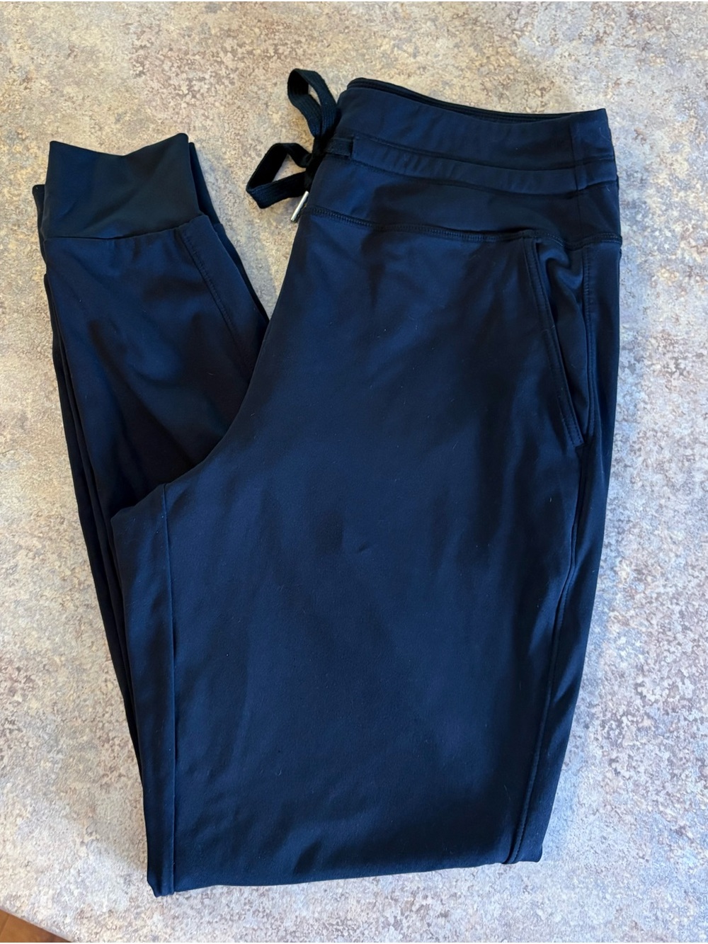 HALARA Black Track Jogger Pants